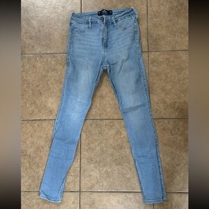 Hollister High-Rise Light Blue Jeans